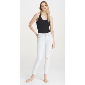 NWT Rag & Bone Nina High Rise Skinny Jeans Ankle